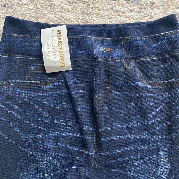 Attract Power Jeggings Denim Leggings size Small - Picture 2 of 6